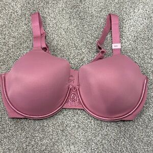 NWT- Vanity Fair Mauve Bra 36D + free beige
